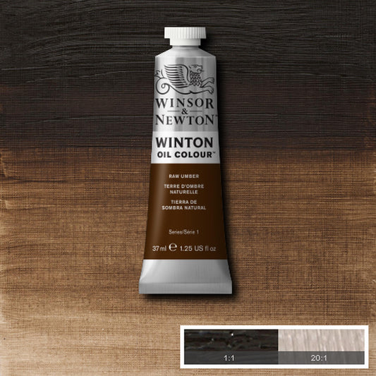 OLEO WINSOR NEWTON WINTON 37ML 554 RAW UMBER