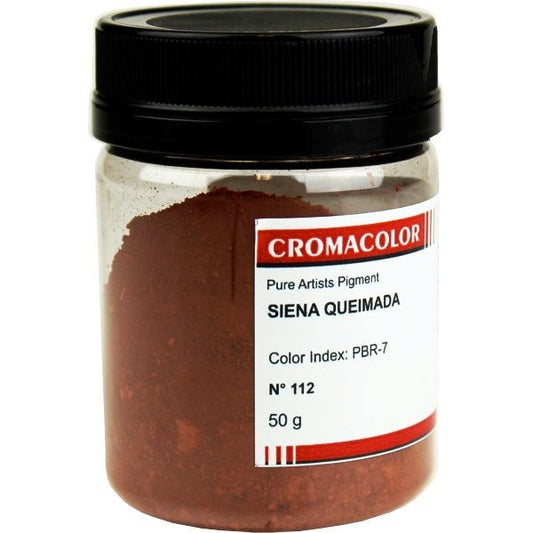 PIGMENTO PURO CROMACOLOR 112 BURNT SIENNA PBR-7 50g