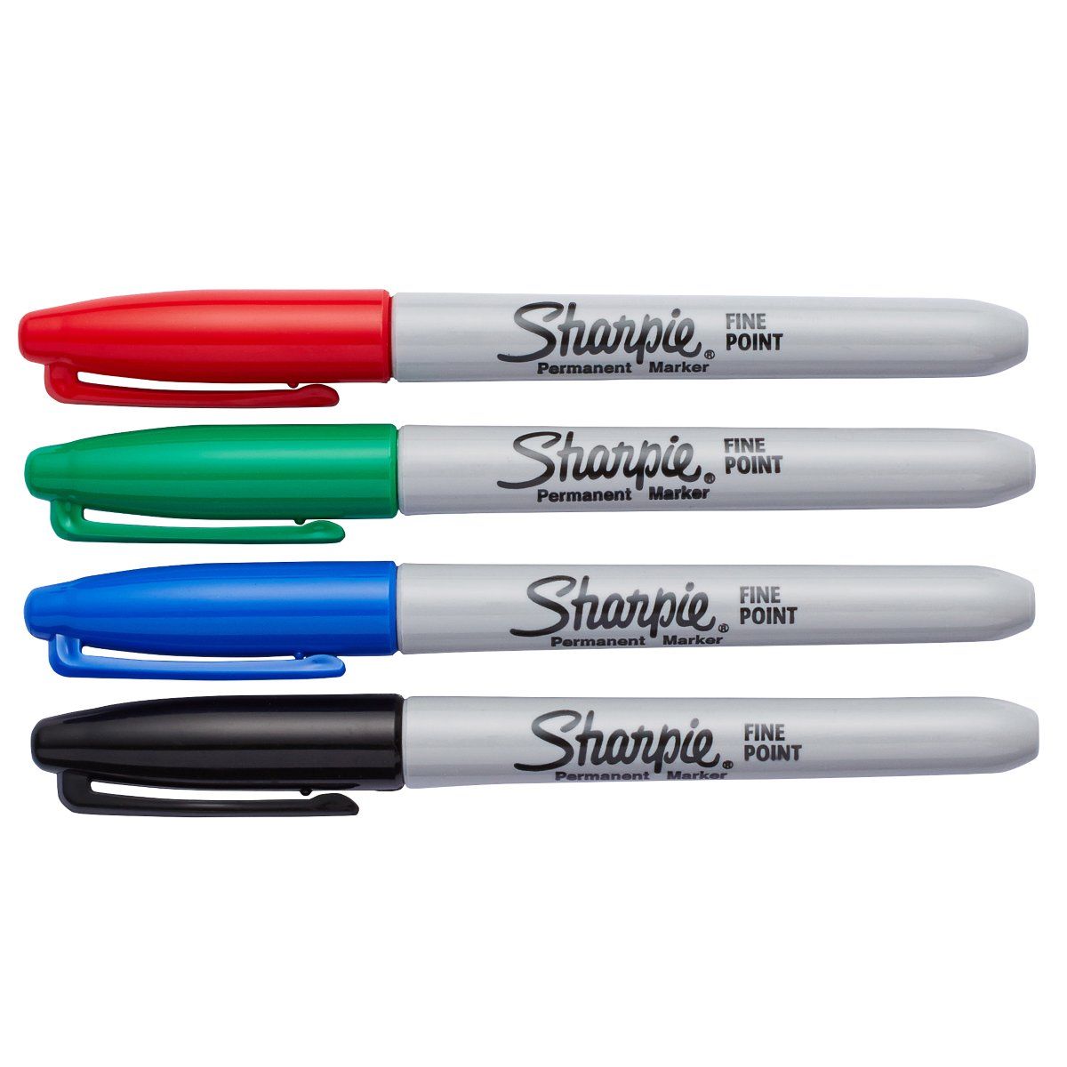 CANETA SHARPIE FINE 04 CORES BASICAS