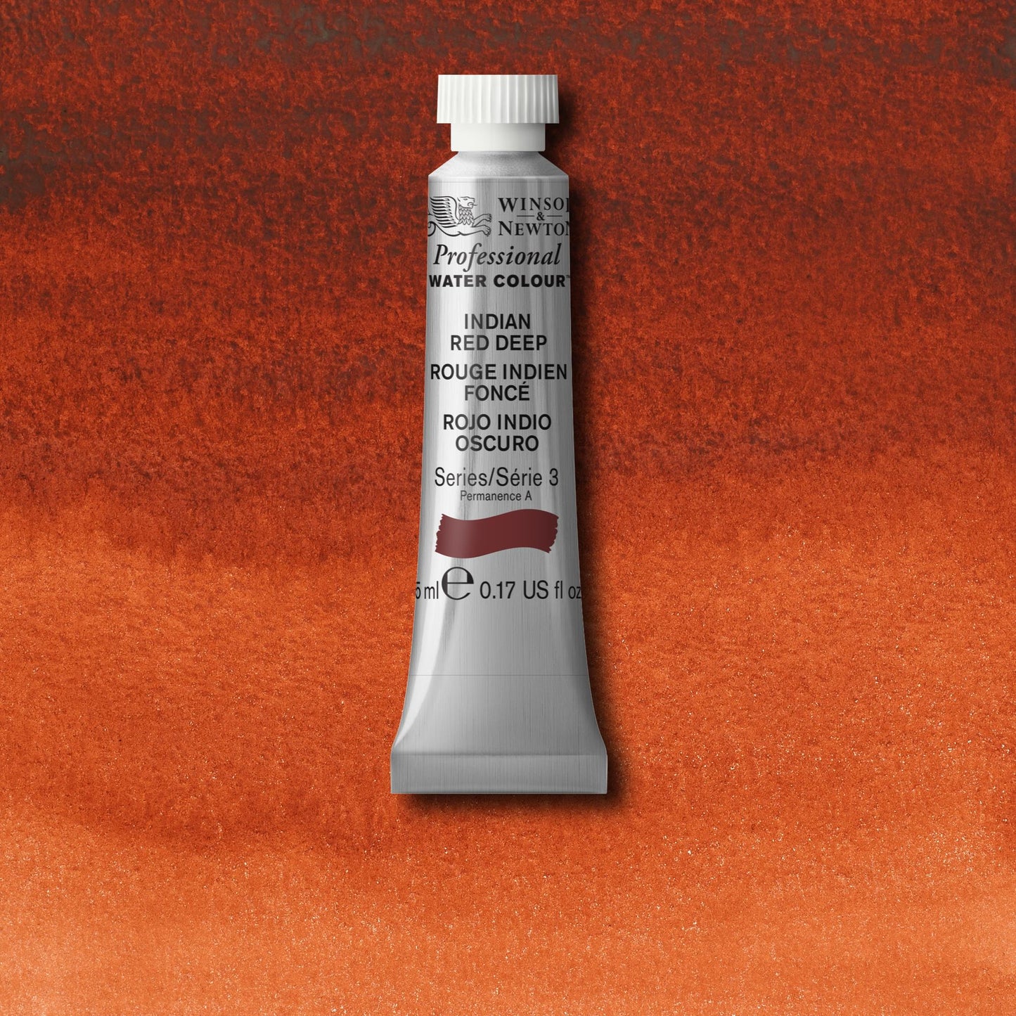 AQUARELA WINSOR NEWTON ARTISTS 5ml 318 INDIAN RED DEEP S3