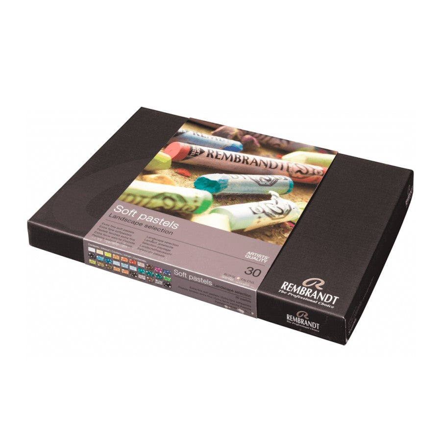 PASTEL SECO SOFT TALENS REMBRANDT 030 CORES LANDSCAPE