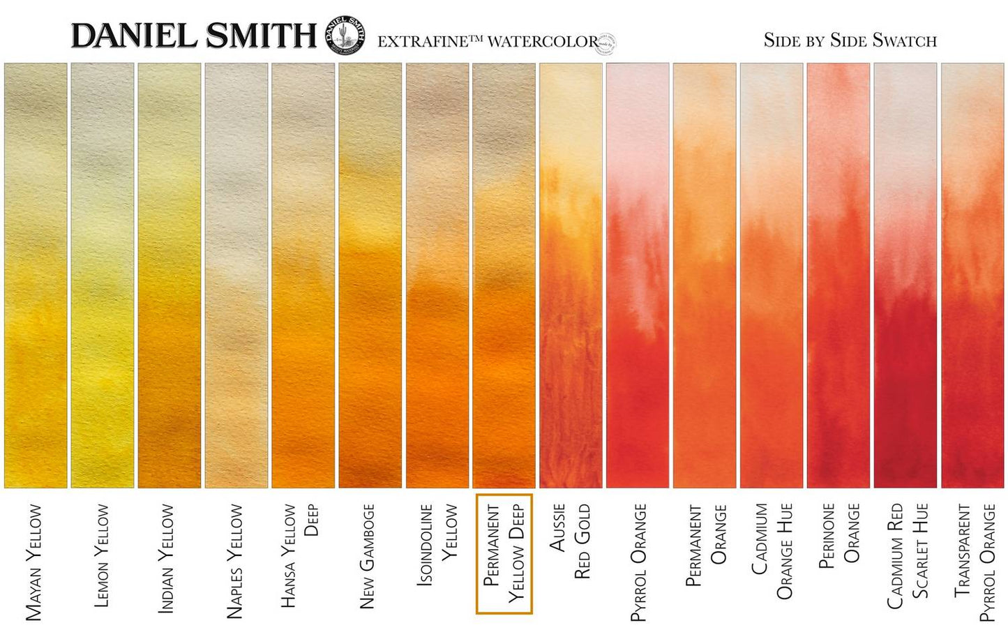 AQUARELA DANIEL SMITH 15ml EXTRA FINE Permanent Yellow Deep 133