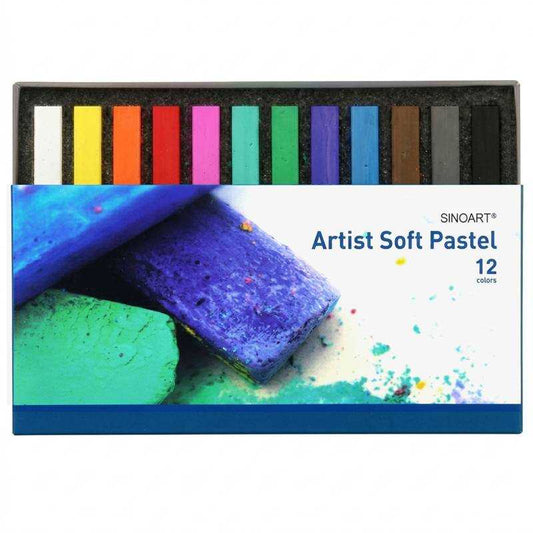 PASTEL SECO SINOART 12 CORES MACIO P099_12C