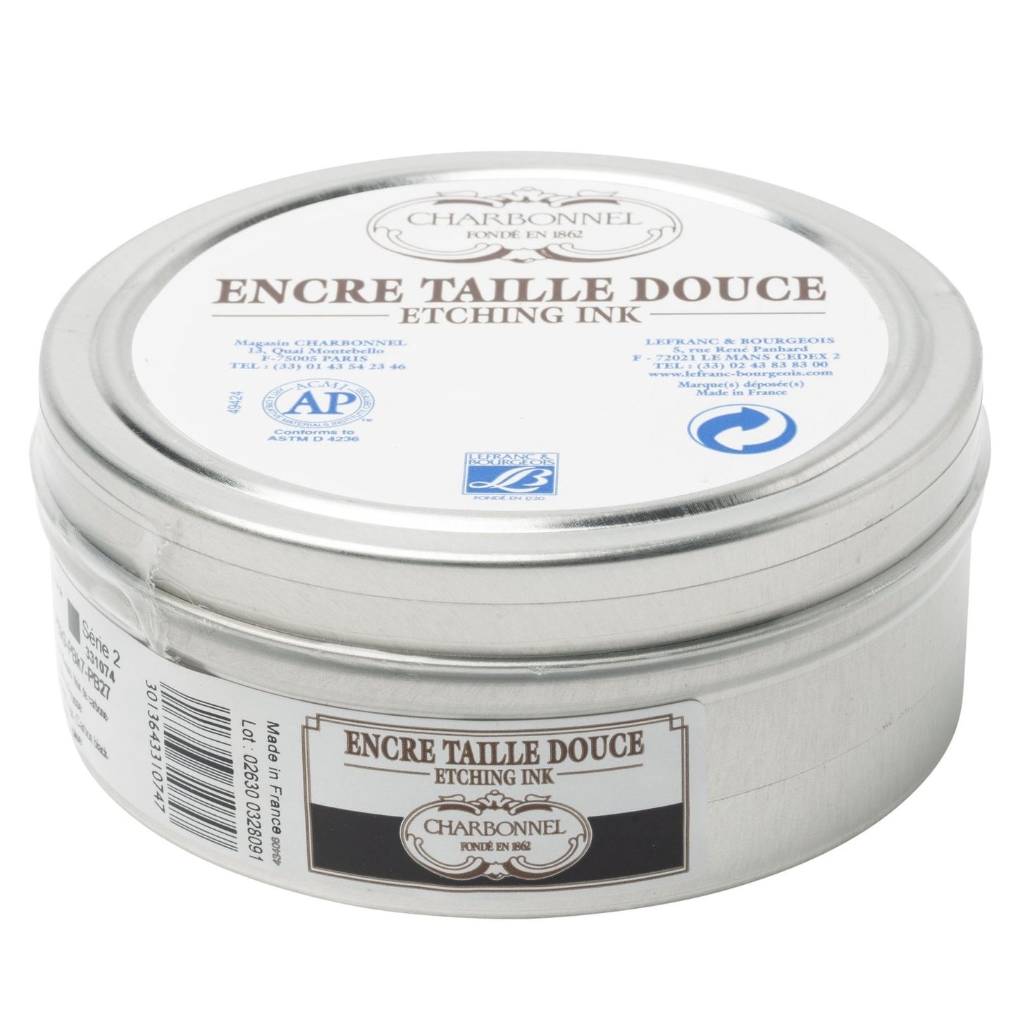 TINTA GRAVURA METAL CHARBONNEL 200ml BLACK LUXE C