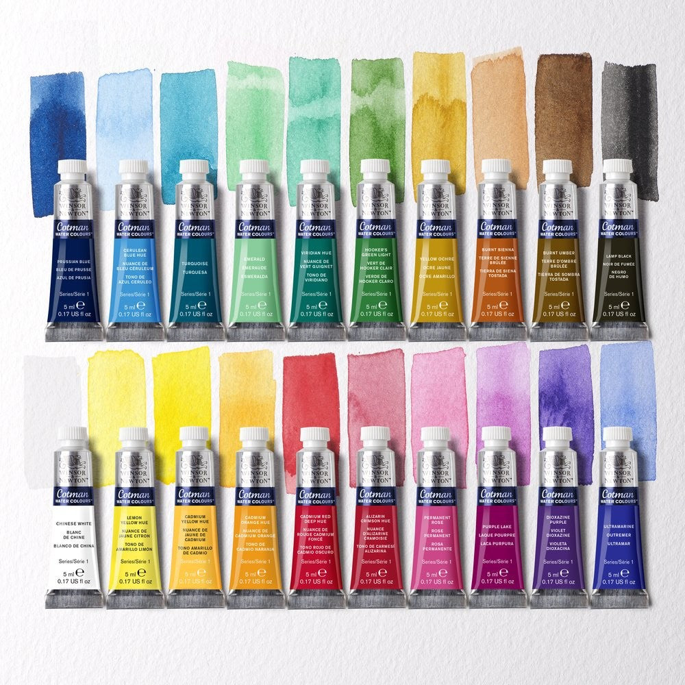 ESTOJO AQUARELA COTMAN 20 TUBOS 5ML 0390665