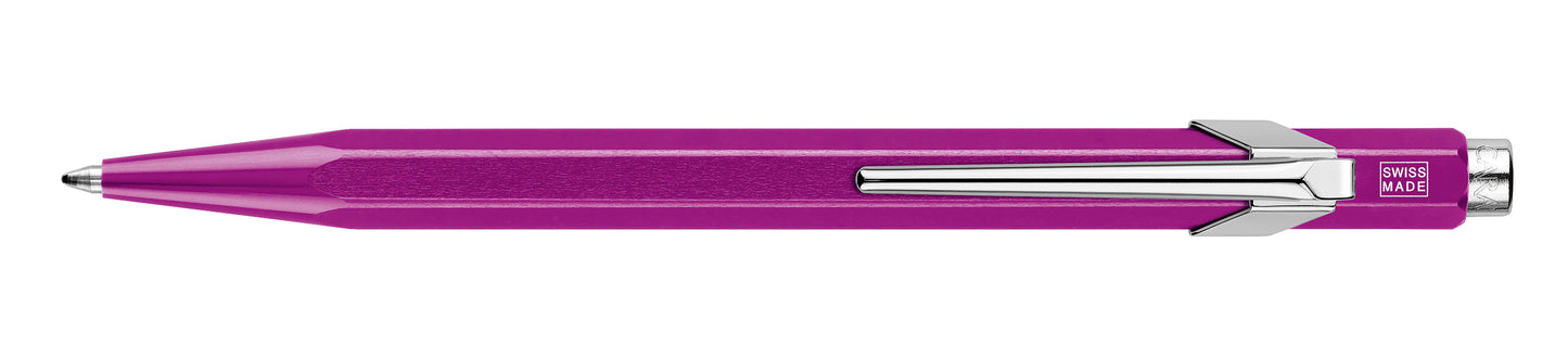 CANETA CARAN D'ACHE 849 POP LINE METAL - VIOLET