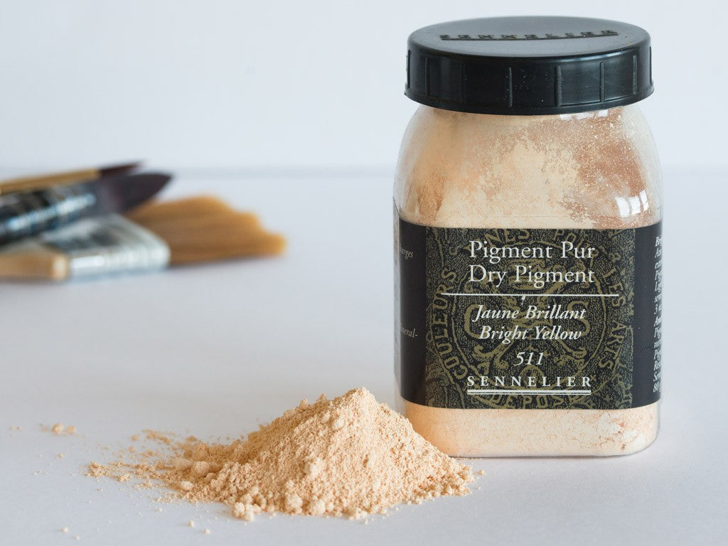 PIGMENTO PURO SENNELIER 511 BRIGHT YELLOW 80g