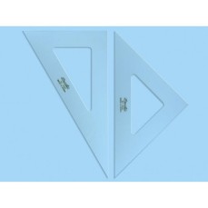 ESQUADRO ACRILICO 2mm 12cm 45º TRIDENT 2512
