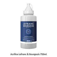 ACRILICA LEFRANC BOURGEOIS ACRYLIQUE 750ML TITANIUM WHITE