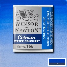AQUARELA WINSOR NEWTON COTMAN HALF PAN 179 COBALT BLUE