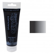 ACRILICA DALER ROWNEY GRADUATE 120ML 032 PEARL BLACK