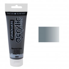 ACRILICA DALER ROWNEY GRADUATE 120ML 084 NEUTRAL GREY