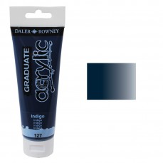 ACRILICA DALER ROWNEY GRADUATE 120ML 127 INDIGO