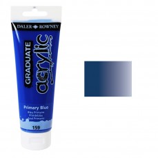 ACRILICA DALER ROWNEY GRADUATE 120ML 159 PRIMARY BLUE