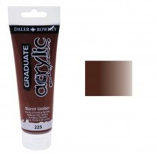 ACRILICA DALER ROWNEY GRADUATE 120ML 225 BURNT UMBER