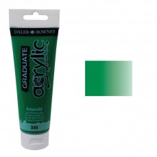 ACRILICA DALER ROWNEY GRADUATE 120ML 335 EMERALD GREEN