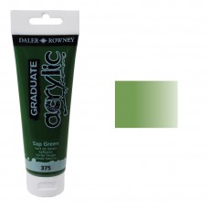 ACRILICA DALER ROWNEY GRADUATE 120ML 375 SAP GREEN