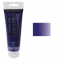 ACRILICA DALER ROWNEY GRADUATE 120ML 450 VIOLET