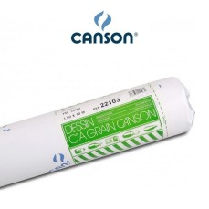 PAPEL CANSON C A GRAIN 180g/m2  ROLO 1,50x10m