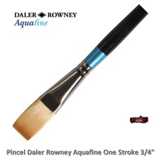 PINCEL DALER ROWNEY AQUAFINE ONE STROKE 19MM - 3/4