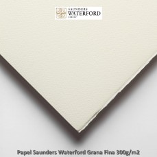 PAPEL SAUNDERS WATERFORD (CUTHBERTS) GRANA FINA 300G/M2 56X7