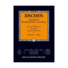 BLOCO ARCHES TORCHON 300g/m2 26X36 12 FOLHAS