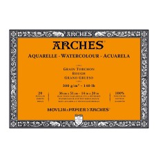 BLOCO ARCHES TORCHON 300g/m2 36X51 20 FOLHAS