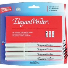 CANETA CALLIGRAPHY ELEGANT WRITER SPEEDBALL C/ 04 PRETAS