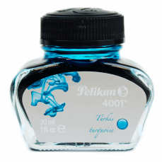 TINTA CALIGRAFIA PELIKAN 30ML 4001 AZUL TURQUESA 311894