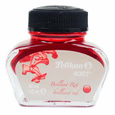 TINTA CALIGRAFIA PELIKAN 30ML 4001 VERMELHO 301036