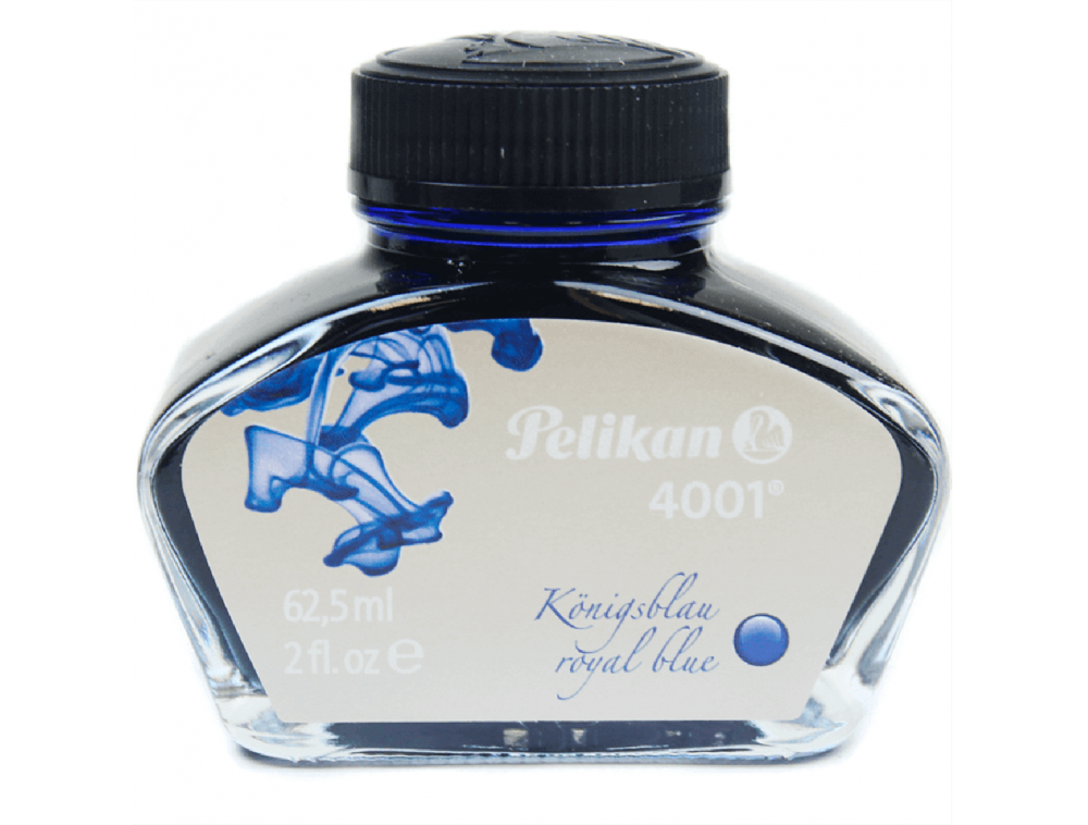 TINTA CALIGRAFIA PELIKAN 62,5ML 4001 AZUL ROYAL 329136
