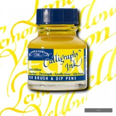 TINTA CALIGRAFIA WINSOR NEWTON 30ML LEMON YELLOW 1111345