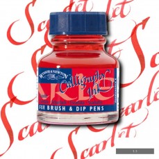 TINTA CALIGRAFIA WINSOR NEWTON 30ML SCARLET 1111601