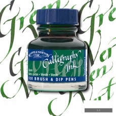 TINTA CALIGRAFIA WINSOR NEWTON 30ML GREEN 1111289