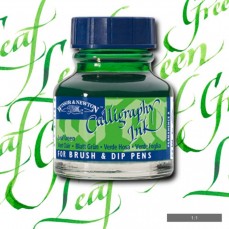 TINTA CALIGRAFIA WINSOR NEWTON 30ML LEAF GREEN 1111341