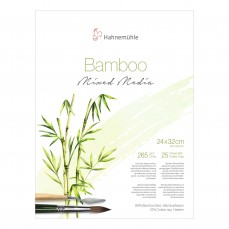 BLOCO HAHNEMUHLE BAMBOO 265g/m2 24X32 25 FOLHAS