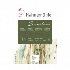 BLOCO HAHNEMUHLE BAMBOO 265g/m2 30x40 25 FOLHAS