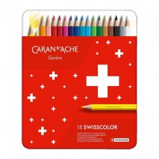 LAPIS COR CARAN D´ACHE SWISSCOLOR 18 CORES