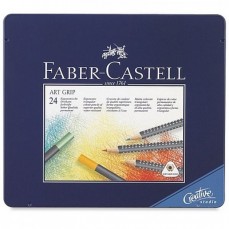 LAPIS COR FABER CASTELL ART GRIP 24 CORES 114324