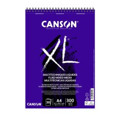 BLOCO CANSON XL MIX MEDIA A4 300g/m2 30 FOLHAS