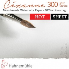 PAPEL HAHNEMUHLE CEZANNE SATINE 300G/M2 56X76 100% COTTON