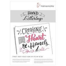BLOCO HAHNEMUHLE HAND LETTERING 170g/m2 A4 25 FLS