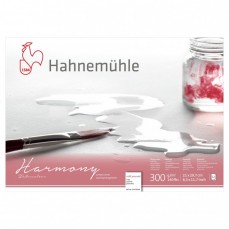 BLOCO HAHNEMUHLE HARMONY 300g/m2 GRANA FINA 21x29,7 12FOLHAS