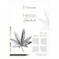 BLOCO HAHNEMUHLE HEMP SKETCH 80G/M2 A4 80 FOLHAS