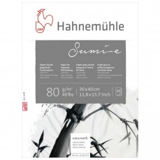 BLOCO HAHNEMUHLE SUMI-E 24x32 80g/m2 20 FOLHAS