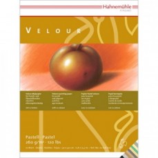 BLOCO HAHNEMUHLE VELOUR 260g/m2 30X40 BRANCO 10 FOLHAS