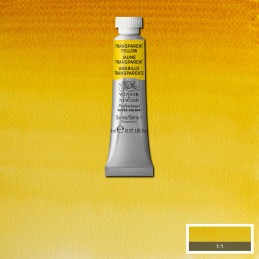 AQUARELA WINSOR NEWTON ARTISTS 5ml 653 TRANSPARENT YELLOW S1