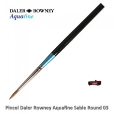 PINCEL DALER ROWNEY AQUAFINE SABLE ROUND 03 AF34 MARTA