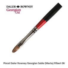 PINCEL DALER ROWNEY GEORGIAN SABLE (MARTA) FILBERT 06 G67