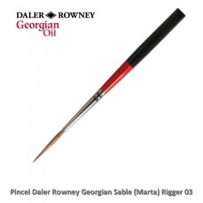 PINCEL DALER ROWNEY GEORGIAN SABLE (MARTA) RIGGER 03 G63